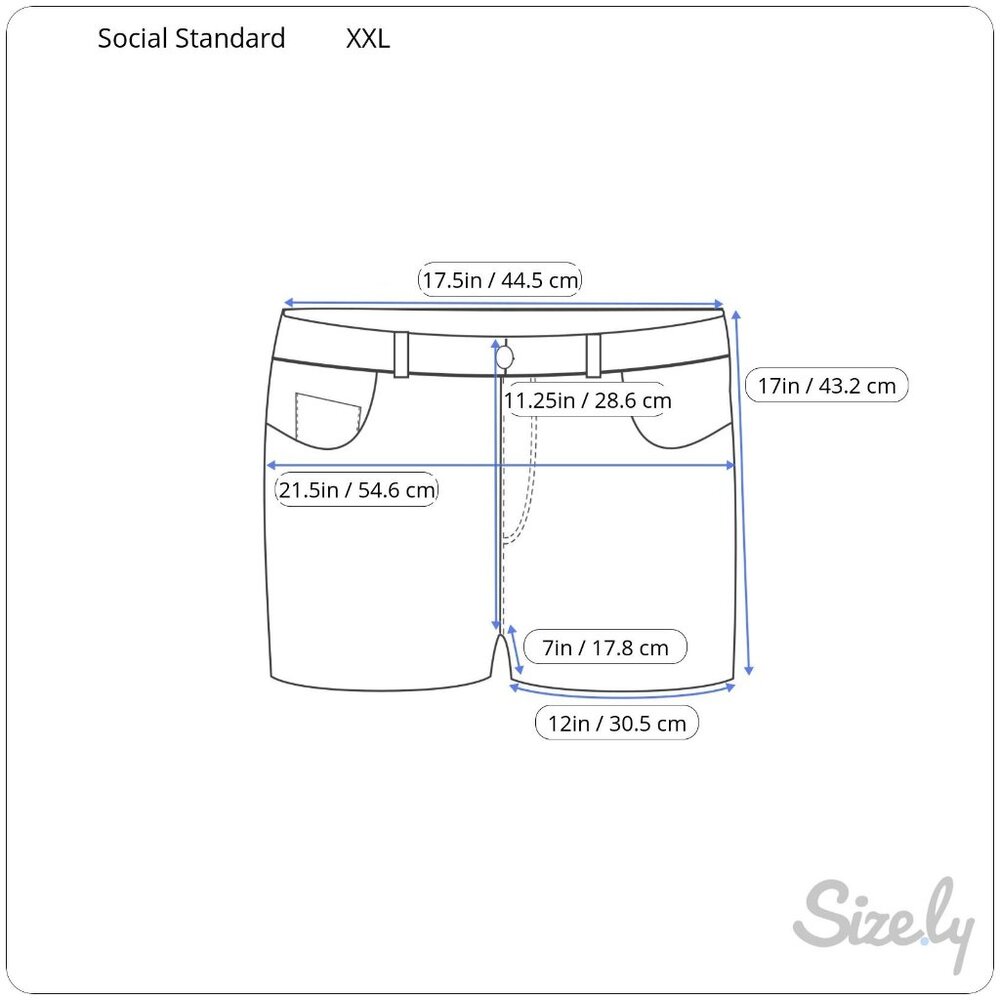 Social Standard Women's Washed Black Hero Utility Shorts XXL NWT $89 - Picture 5 of 5